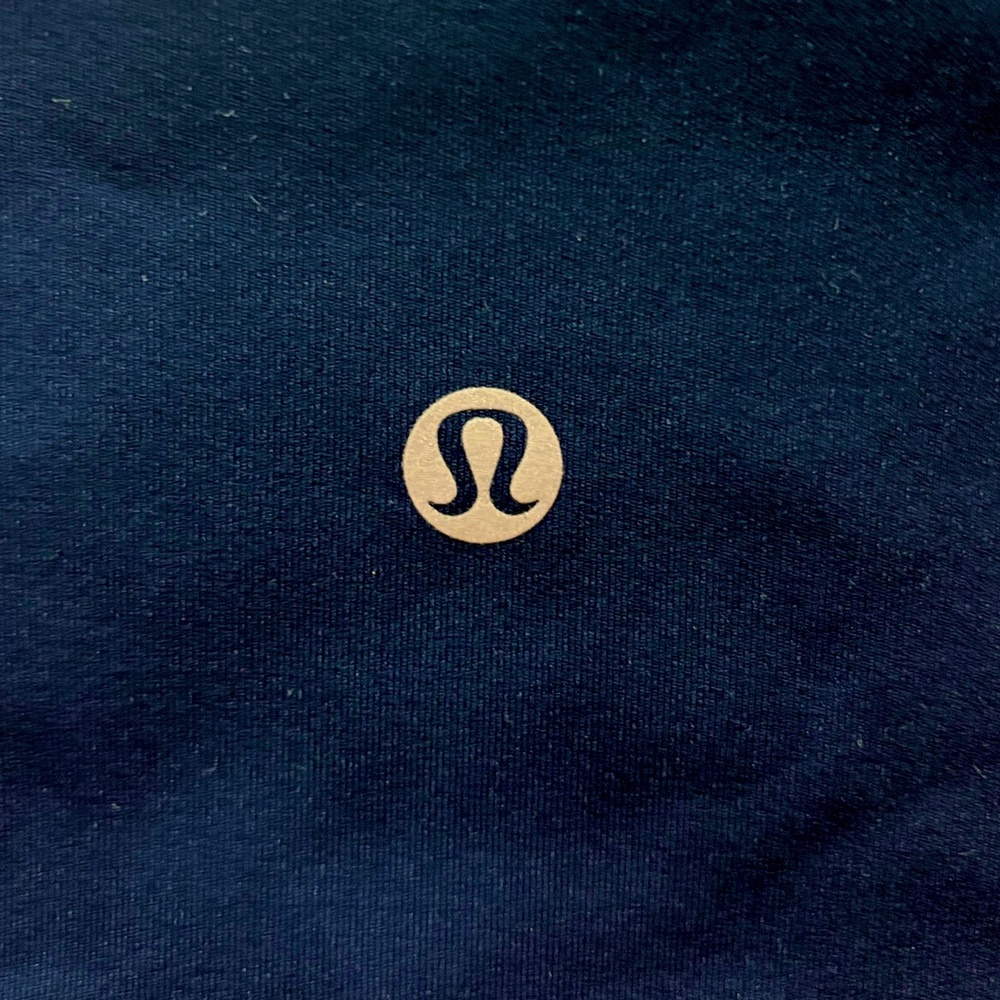 Lululemon, Align leggings, navy blue, size 4, moderately worn